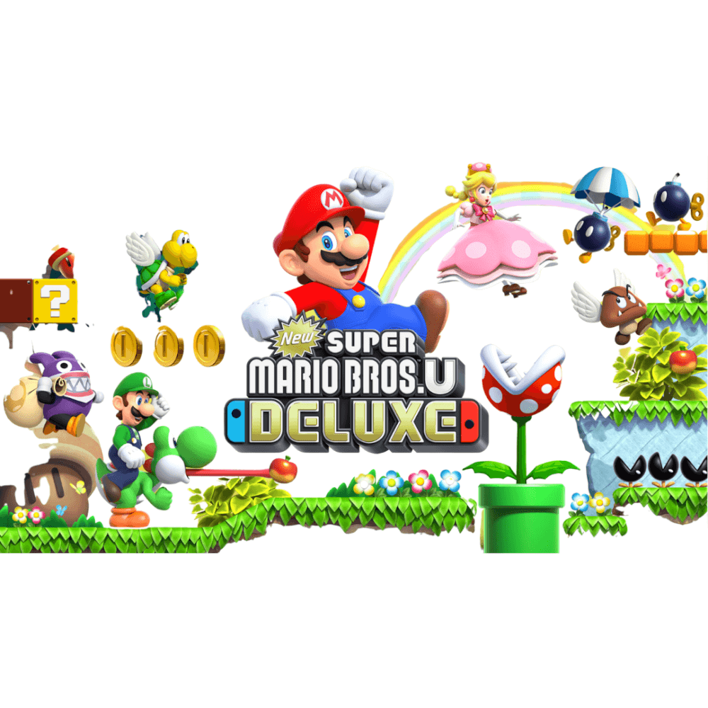 แผ่นเกม Nintendo Switch New Super Mario Bros. ภาษาอังกฤษ 